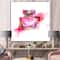 Designart - Bottle Of Perfume In Pink Watercolor - Modern Canvas Wall Art Print
